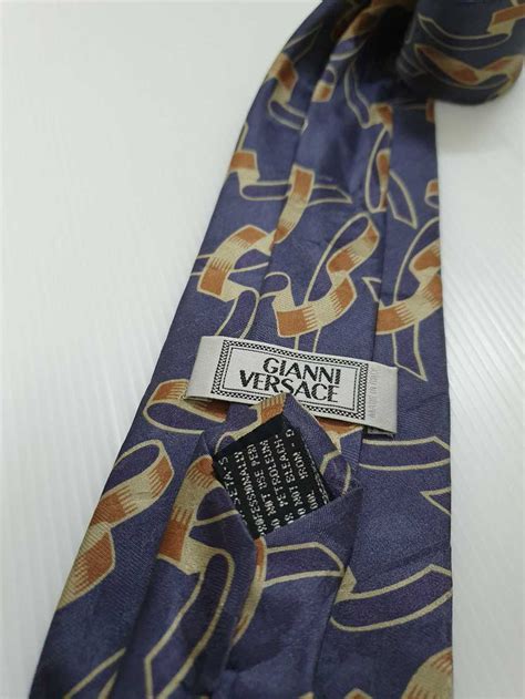 vintage gianni versace ties|versace scarf for men.